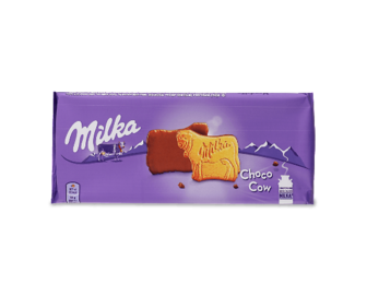 Печиво Milka в шоколадній глазурі, 200г (200г)