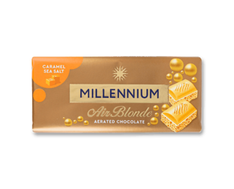 Шоколад білий Millennium Blonde Caramel пористий, 85г