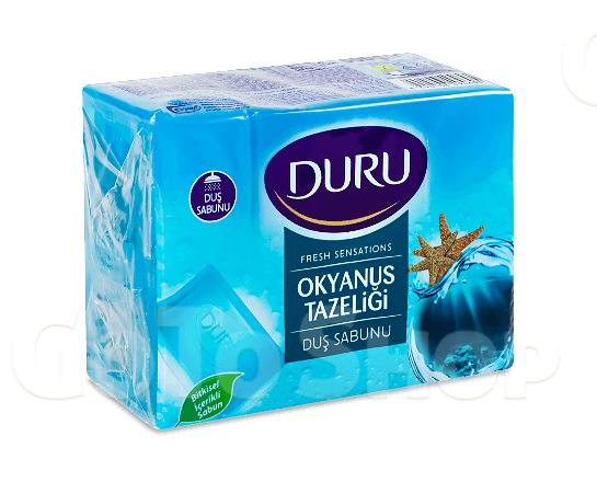 Мило Duru Fresh Sensations «Свіжість океану», 4*150г