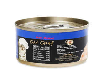 Корм для котів Cat Chef м'ясо курки, 80г