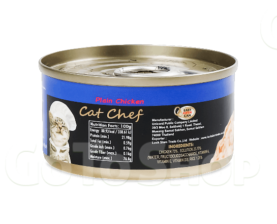 Корм для котів Cat Chef м&#039;ясо курки, 80г