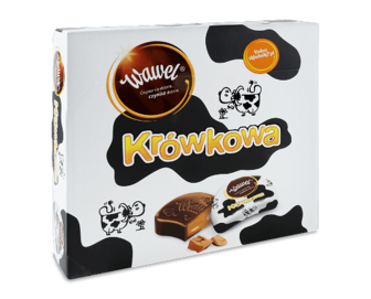 Цукерки Wawel Krowkowe карамель в шоколаді, 330г