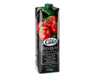 Сік Cido Exclusive томатний із морською сіллю, 1л