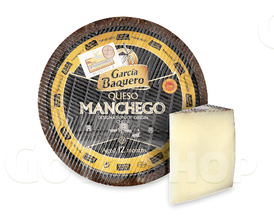 Сир Garcia Baquero «Манчего» 50% з овечого молока 12 місяців, кг