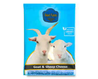 Сир Goat Farm з козячого молока 40% нарізка, 100г