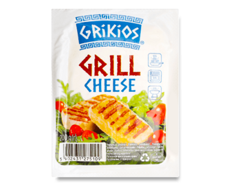 Сир для грилю Grikios з коров'ячого молока 43%, 200г