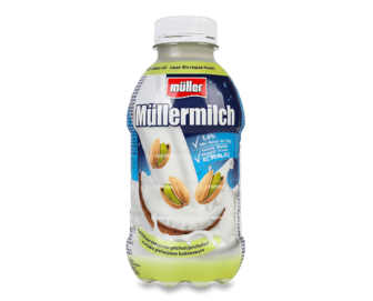 Напій молочний Mullermilch фісташка-кокос 1,4%, 400г