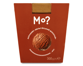 Морозиво «МО?» «Бельгійський шоколад», 300г (300г)
