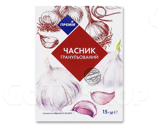 Часник «Премія»® гранульований, 15г