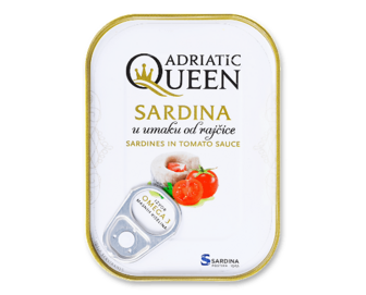 Сардини Adriatic Queen в томатному соусі, 105г