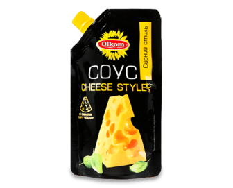 Соус Olkom Cheese style 30% д/п, 180г (180г)