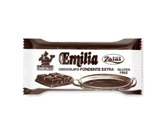 Шоколад чорний Zaini Emilia плитка, 200г