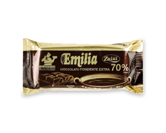 Шоколад чорний Emilia 70%, 200г