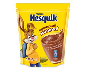 Напій з какао Nesquik Opti-Start швидкорозчинний, 380г (380г)