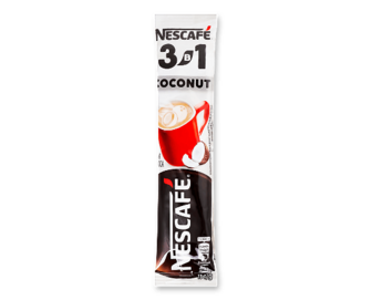 Напій кавовий Nescafe Coconut Mix 3 в 1 розчинний, 13г