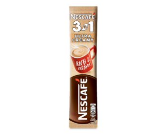 Напій кавовий Nescafe Ultra Creamy Mix 3 в 1 розчинний, 13г