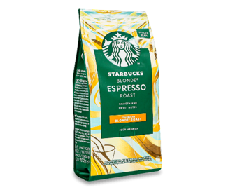 Кава зернова Starbucks EspresRoast Blonde натуральна смажена, 200г