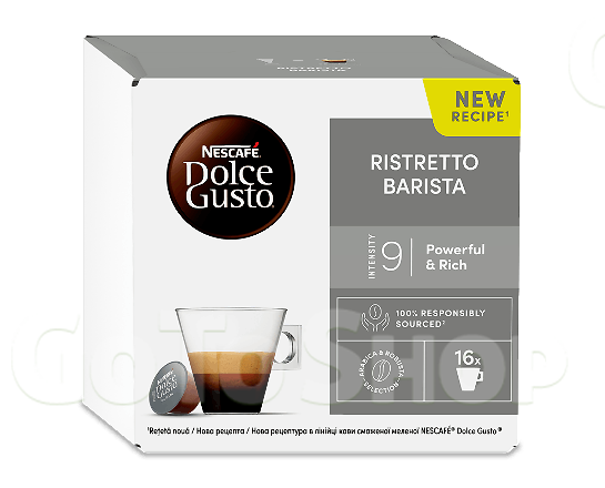 Кава мелена Dolce Gusto Ristretto Barista смажена, 16*6,5г