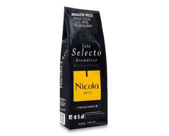 Кава мелена Nicola Selecto смажена натуральна, 250г