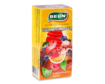 Суміш фруктово-ягідна Belin «Мультифрукт», 20*2г