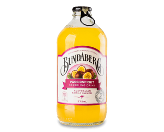 Напій Bundaberg Passionfruit безалкогольний сильногазований, 0,375л