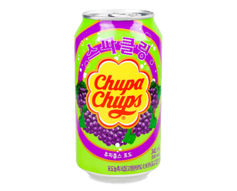 Напій Chupa Chups «Виноград» газований з/б, 345мл
