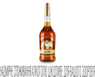 Бренді Arame вірменський 5 зірок, 0,5л (0,5л)