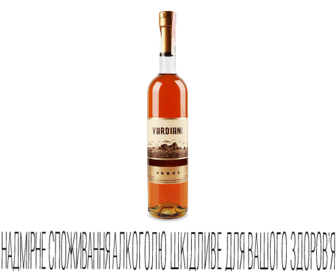 Коньяк Vardiani 5 зірок, 0,5л (0,5л)