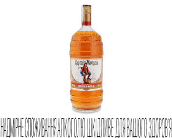 Напій на основі рому Captain Morgan Spiced Gold, 1,5л (1,5л)