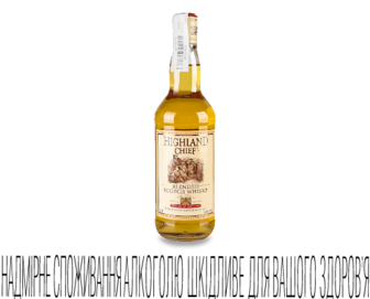 Віскі Highland Chief Blended Scotch, 0,5л