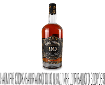 Віскі Ezra Brooks 99 Proof Bourbon, 0,7л (0,7л)