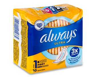 Прокладки гігієнічні Always Ultra Light, 10шт/уп