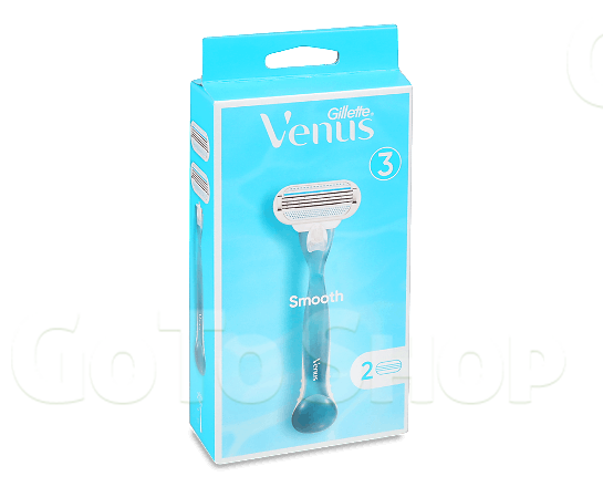 Станок Gillette Venus + 2 картриджі, шт