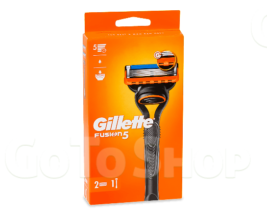 Станок Gillette Fusion 5 з 2 змінними касетами, шт