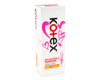 Тампони Kotex Lux Normal з аплікатором, 8шт/уп