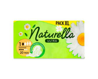 Прокладки гігієнічні Naturella Ultra Camomile Normal, 20шт/уп