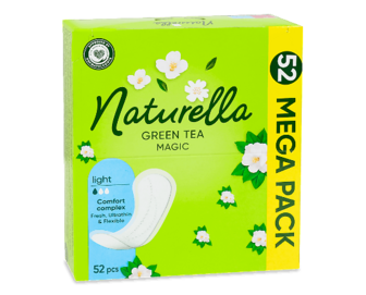 Прокладки щоденні Naturella Green Tea Magic Normal, 52шт/уп