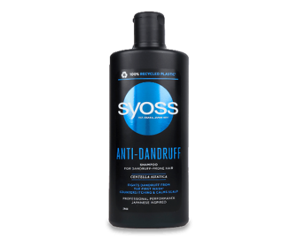 Шампунь Syoss Anti-Dandruff для волосся, схильного до лупи, 440мл