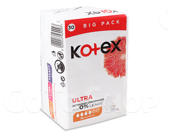 Прокладки гігієнічні Kotex Ultra Normal, 30шт