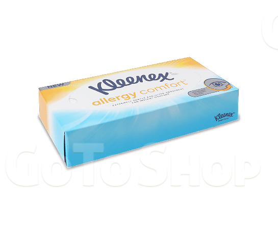 Серветки паперові Kleenex Allergy Comfort, 56шт