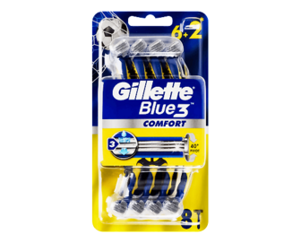 Бритви одноразові Gillette Blue 3, 8шт/уп