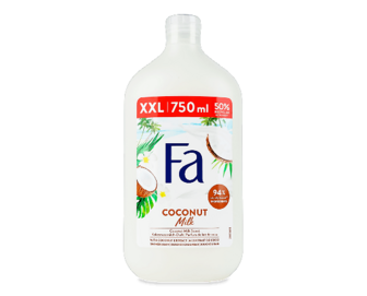 Гель для душу Fa Coconut Milk, 750мл (750мл)