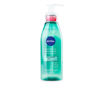 Гель для обличчя Nivea Derma Skin Clear очищуючий, 150мл