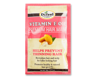 Маска для волосся Difeel Premium вітамін Е, 50г