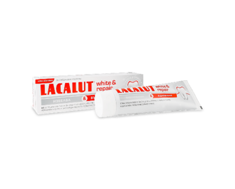 Паста зубна Lacalut white & repair, 75мл