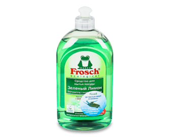 Засіб миючий Frosch Зелений Лимон, 500мл