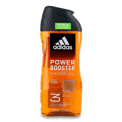 Гель для душу Adidas Power Booster 3в1 250мл