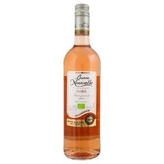 Напій безалкогольний на основі вина Bonne Nouvelle органічний рожевий напівсолодкий 0,75л