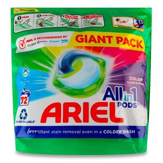 Гель-капсули для прання Ariel Color 72*19,7г