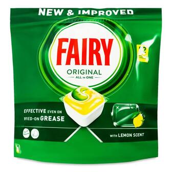 Капсули для ПММ Fairy Original все в 1 аромат лимону 92 шт.